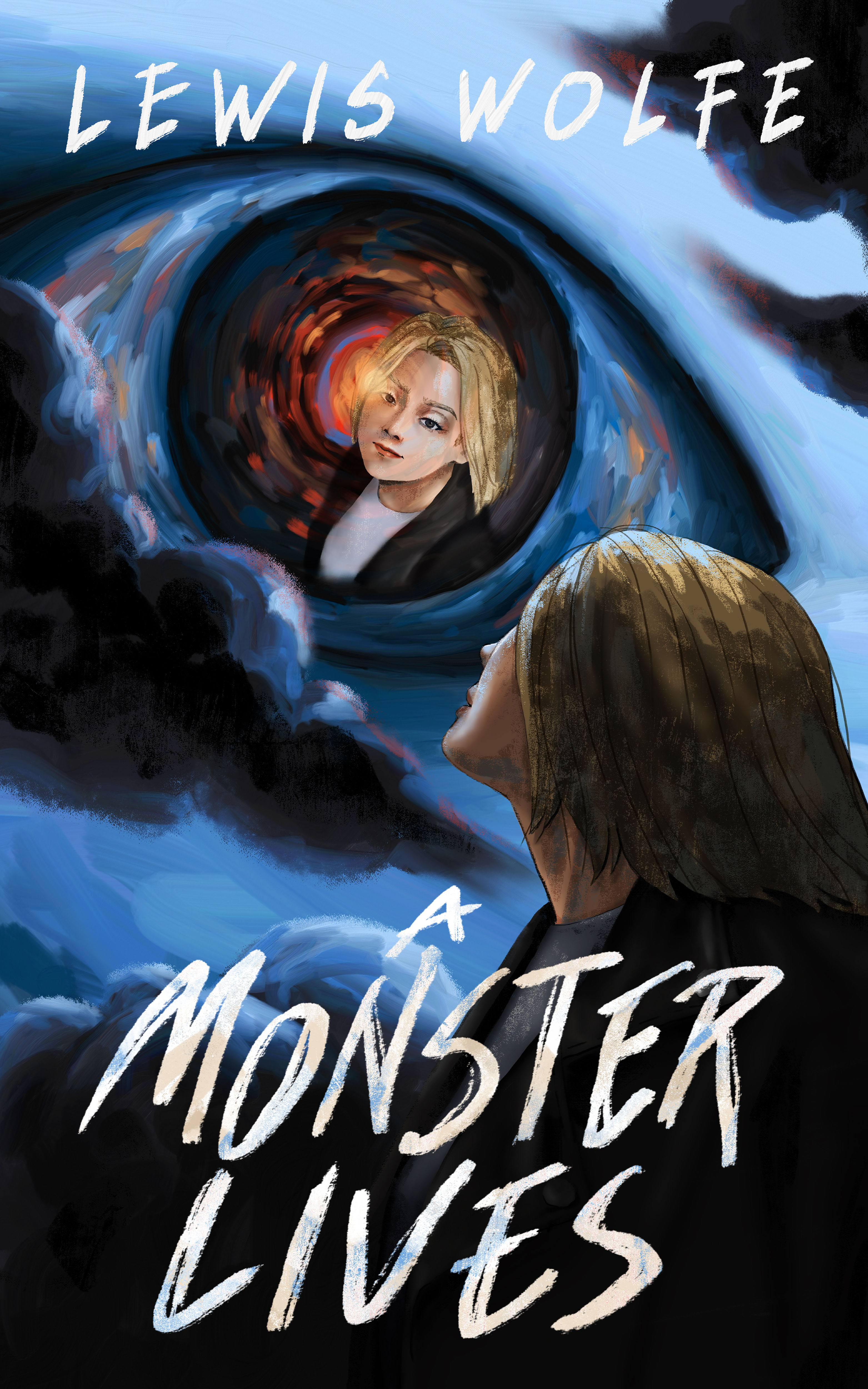 book cover of A Monster Lives